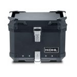 Maletero Para Motocicleta KOHL KH1N.3 Aluminio Negro 40 LTS