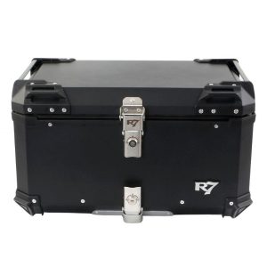 BAUL TRASERO MOTOCICLETA NEGRO PLASTICO 60 LTS