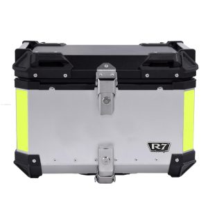 BAUL TRASERO MOTOCICLETA R7 RACING ALUMINIO 55 LTS
