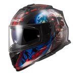 Casco Para Moto Integral LS2 STORM ASSAULT I HEART BRAINS FF800