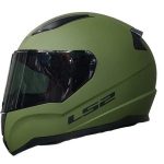 Casco Integral Moto LS2 RAPID SOLID VERDE CAMO MATE FF353