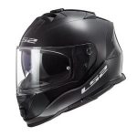 Casco Para Moto Integral LS2 STORM SOLID NEGRO FF800