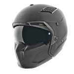 Casco Moto Retro SS2400 Negro Mate