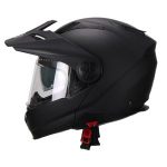 Casco Abatible Faseed FS-909 Doble Proposito Negro Mate