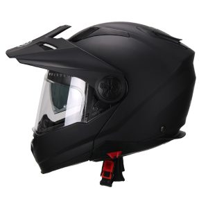 Casco Abatible Faseed FS-909 Doble Proposito Negro Mate