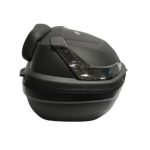 Maletero Para Moto Rígida TECH-X2 6701 Negro con respaldo 48 LTS