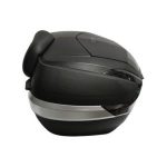 Maletero Para Moto Rígida TECH-X2 6801 Negro con respaldo 48 LTS