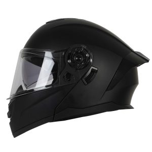 Casco Abatible AF Con Lente Interno Negro Mate