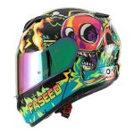 Casco Abatible CRAZY SKULL Faseed