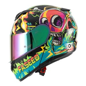 Casco Abatible CRAZY SKULL Faseed