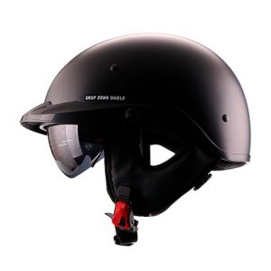 Casco Abierto Medio TRAVELER Negro Mate FS-731A