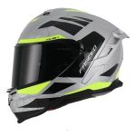 Casco Cerrado Faseed 867 Integral Deportivo Asphalt Gris Mate
