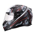 Casco Integral Faseed Stingray Negro/Blanco FS-816 ECE-2205