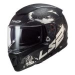 Casco Integral LS2 BREAKER DEFT NEGRO-TITANIUM Mate FF390