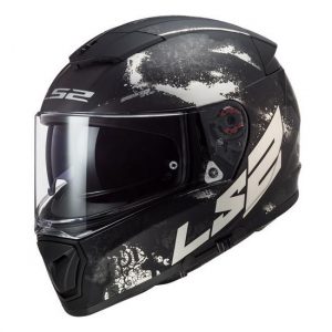 Casco Integral LS2 BREAKER DEFT NEGRO-TITANIUM Mate FF390