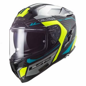 Casco Integral LS2 CHALLENGER CT2 THORN GRIS-AMARILLO FLUO FF327