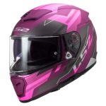 Casco Integral LS2 Mujer BREAKER BETA Purpura Mate FF390
