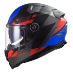 Casco Integral LS2 VECTOR II ABSOLUTE NEGRO-ROJO-AZUL-MATE FF811