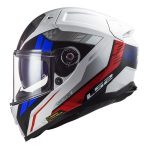 Casco Integral LS2 VECTOR II STYLUS BLANCO/AZUL FLUO FF811