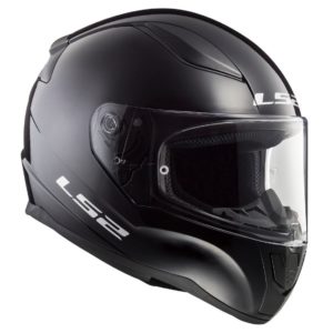 Casco Integral Moto LS2 RAPID ll Solid Negro FF353