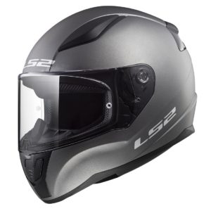 Casco Integral Moto LS2 RAPID ll Solid Titanium Mate FF353