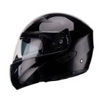 Casco Para Moto Faseed Abatible Negro Brillo FS-901N