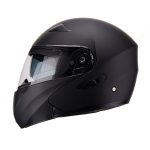 Casco Para Moto Faseed Abatible Negro Mate FS-901N