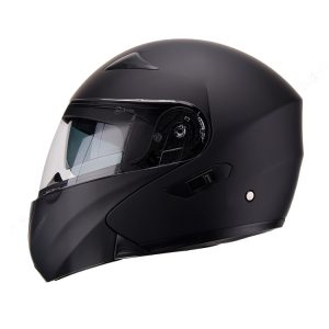 Casco Para Moto Faseed Abatible Negro Mate FS-901N