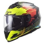 Casco Para Moto Integral LS2 STORM DROP NGO-AMA-ROJ FF800