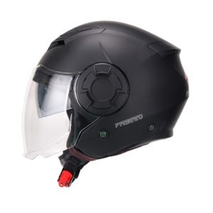 Casco Para Moto Jet  FS-729 Negro Mate