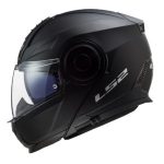 Casco para Moto Abatible LS2 SCOPE ll Solid Negro Mate FF902