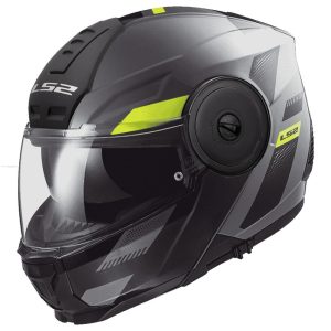 Casco para Moto Abatible LS2 SCOPE ll Max Nardo-Amarillo Fluo FF902