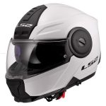 Casco para Moto Abatible LS2 SCOPE ll Solid Blanco FF902