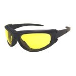 Lentes Para Moto Visión Nocturna  Mica Amarilla EHD