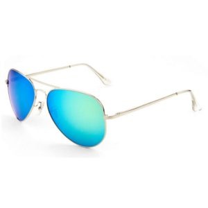 Lentes de Sol Para Motociclista Aviator Mica Verde Ocean