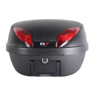 Maletero Para Moto Rigida R7 42 LTS Negro-Carbono