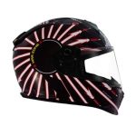 Casco Integral Rocket Force War Zone S-23 Negro-Rojo