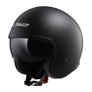 Casco Abierto LS2 Spitfire ll Solid Negro Mate OF599